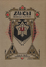 Cover of Edward Bulwer Lytton's Book Zanoni