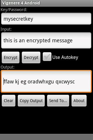 Vigenere 4 Android