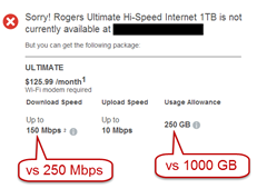 Rogers Ultimate Hi-Speed Internet