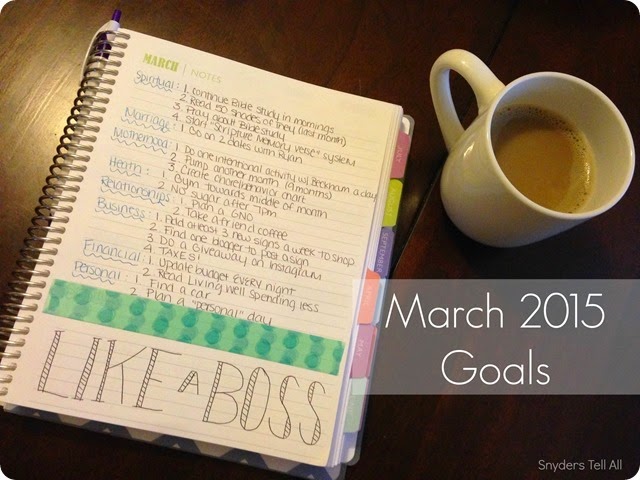 March goals