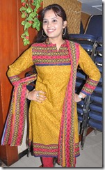 Actress Aarushi Cute Stills at Adithalam Movie Press Meet