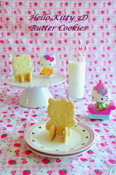 Hello Kitty 3D Butter Cookies