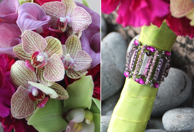 fuchsia-magenta-green-bouquet-detail aileen tran fuchsia-magenta-green-bouquet-detail aileen tran