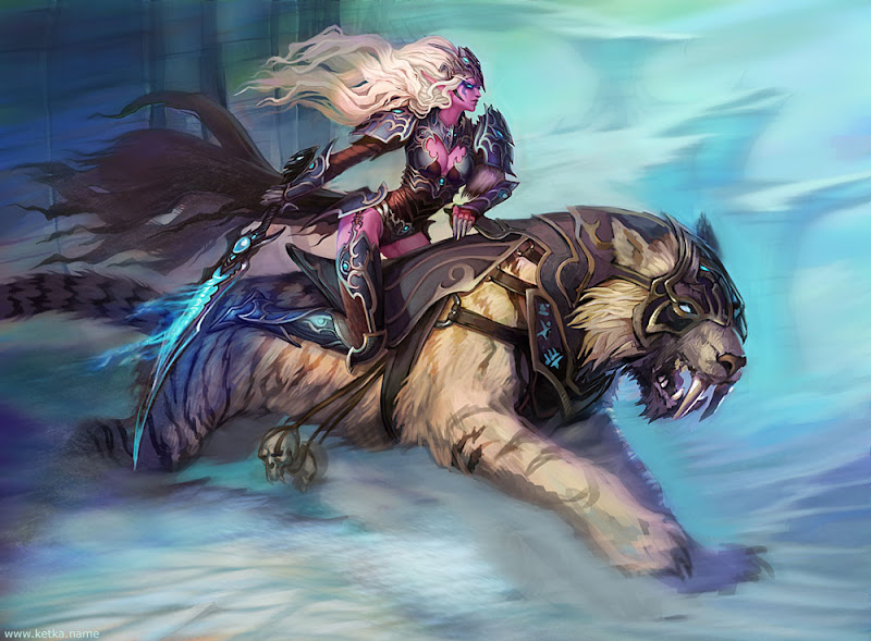 Night Elf, Elven Girls