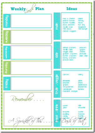 Lunch Planner Lunch Planner