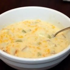 Cheesy Potato and Corn Chowder