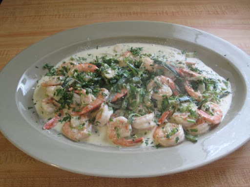 John's masterpiece. He even posted it on his food blog, 