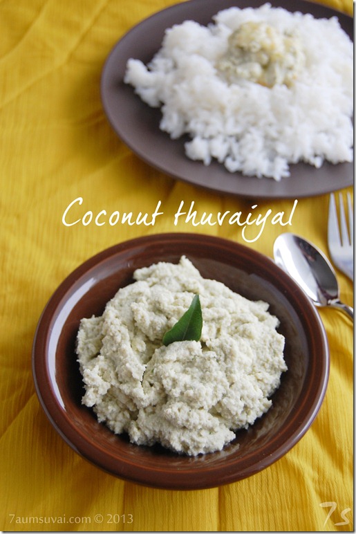 Coconut thuvaiyal