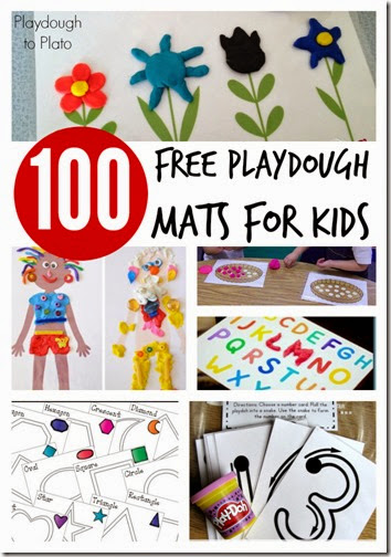 100 FREE playdough mats #preschool #playdough #kindergarten 100 FREE playdough mats #preschool #playdough #kindergarten