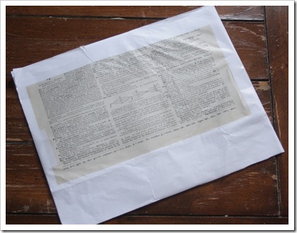 Print on tissue paper Print on tissue paper