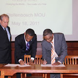 South Africa's Stellanbosch University, TMCF Sign Cooperation Agreement for Educational Exchange