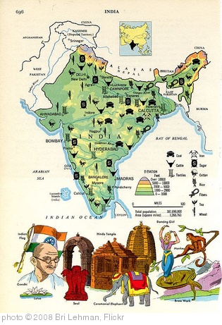 'india map' photo (c) 2008, Bri Lehman - license: http://creativecommons.org/licenses/by/2.0/
