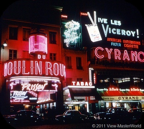 View-Master Paris, France (B177), Scene 8: Moulin Rouge