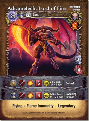 Adramelech Lord of Fire_outline Adramelech Lord of Fire_outline