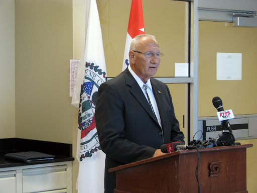 Greene County Commissioner, Harold Bengsch. (Photo credit: Jeremy Shreckhise)