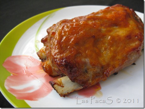 costillas de cerdo en salsa agridulce (arguiñano) costillas de cerdo en salsa agridulce (arguiñano)