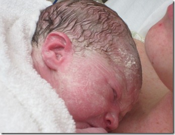 Zoey's first picture