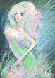 Pink Hair Mermaid