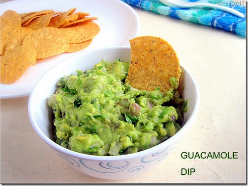 guacamole dip final