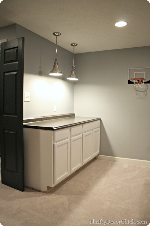 basement kitchenette