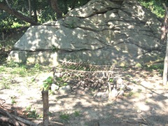 Plimoth plantation fish drying racks