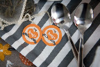 This DIY project is simple to do: Replace tea-bag labels with your own cute tags.