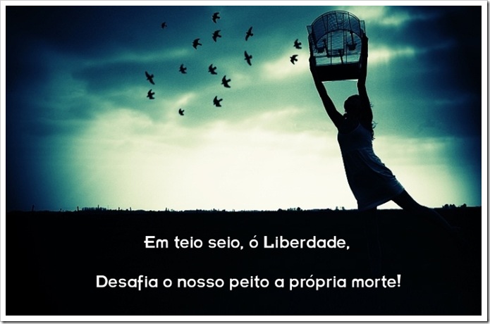 Desafia o nosso peito a própria morte desafio
