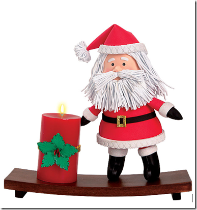 papa noel en foamy porta velas papa noel en foamy porta velas