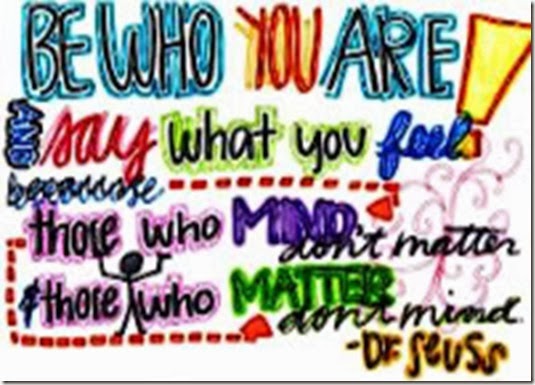be who you are be who you are
