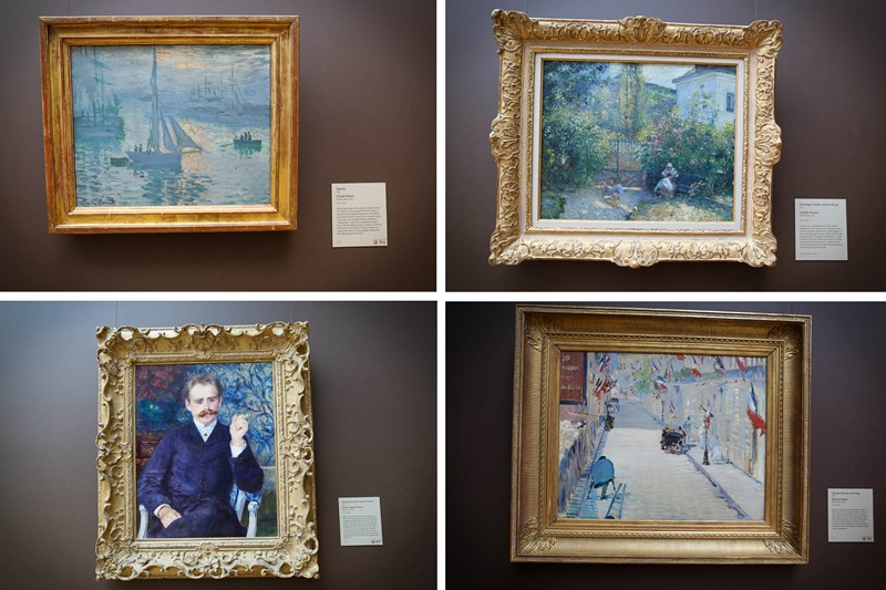 monet pisarro renoir manet