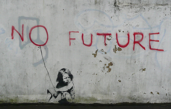 no future banksy