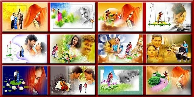 Download Wedding Express Indian Wedding Album Templates Designs Psd File Part 01 Free Download PSD Mockup Templates
