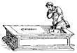 The Man Digs A Grave In A Sepulchre From Petrus Bonus