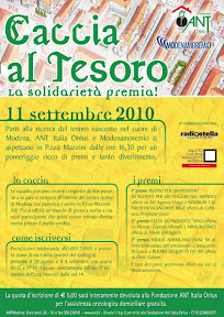 Caccia al Tesoro - la solidarietà premia!