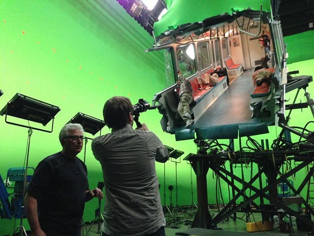 Godzilla Set Photo Reveals a Destroyed Subway Car