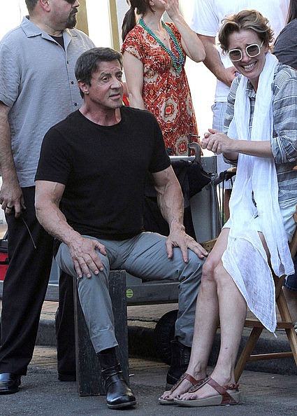 The Tomb Sylvester Stallone Set Photos 06
