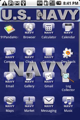 免費下載個人化APP|Navy Theme app開箱文|APP開箱王