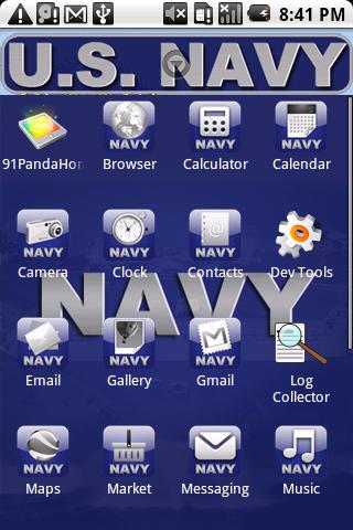 【免費個人化App】Navy Theme-APP點子