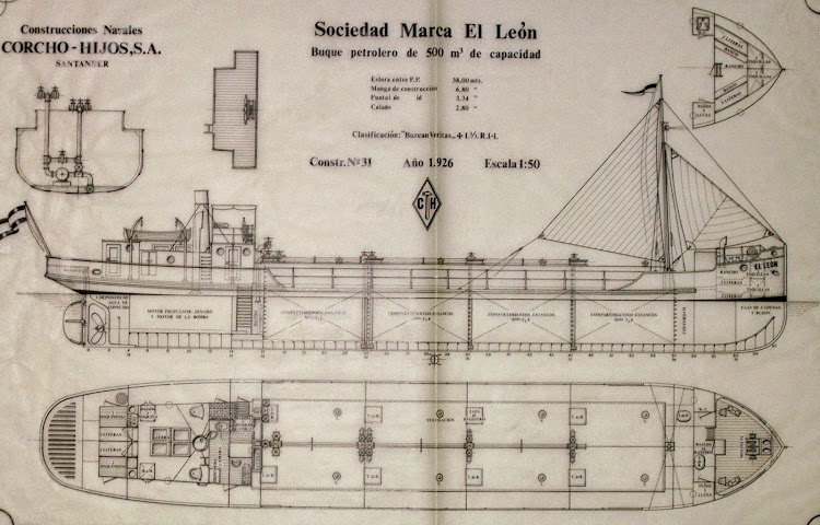 Planos del buque EL LEON. Archivo del Astillero del Atlantico. Universidad de Cantabria.jpg