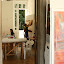 An art school with an exhibition!