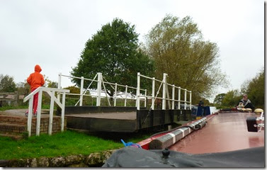 lovely chap at swing bridge