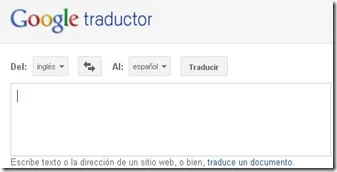 traductor google programa
