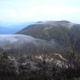 Early morning mists on Gunung Talang (Daniel Quinn, June 2011)