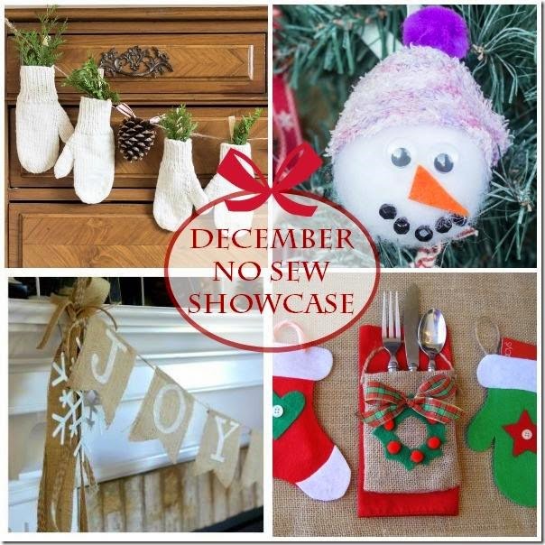 December No-Sew Showcase collage December No-Sew Showcase collage