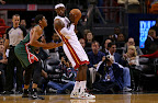 LeBron Introduces the Ambassador but Switches to X in 2nd Half lebron james nba 121121 mia vs mil 01 LeBron Introduces the Ambassador but Switches to X in 2nd Half