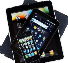 Tablet smartphone stack