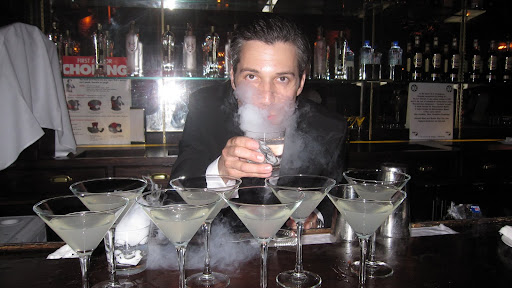 Daniel restaurant served an intriguing White Cosmopolitan (Kissui vodka, St. Germian, white cranberry juice and lime).