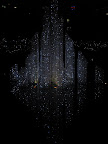 Holiday lights at Roppongi