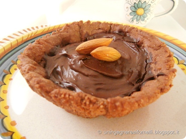 crostatine cioccolato senza burro uova panna olio avocado giada de laurentis