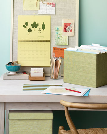Add a splash of color to basic storage boxes.